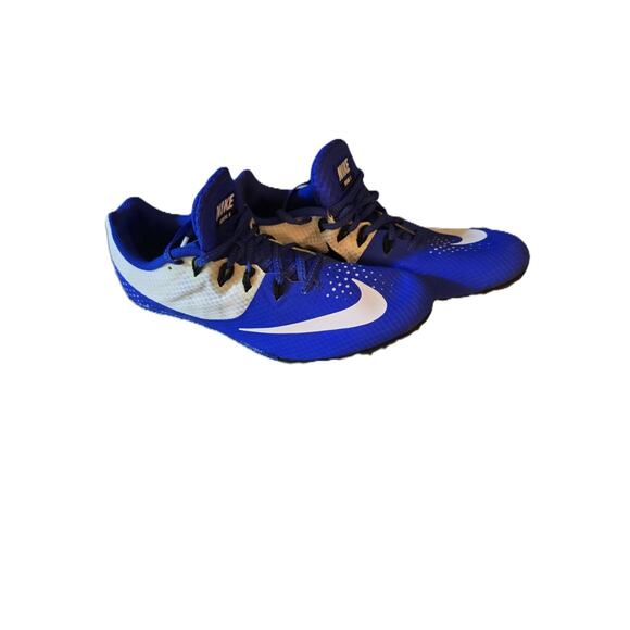 Nike Track & Field Running Shoes Athletic Cleats Blue Black Size‎ 10 806554-400 - Picture 2 of 9